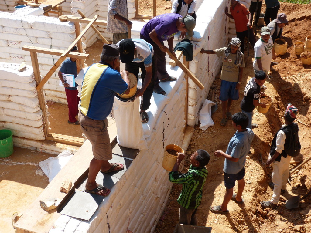 Earthbag Building for Nepali Builders Colorado Nepal Alliance